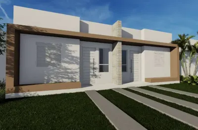 Casa em condomínio fechado com 2 quartos à venda na general daltro filho, 282, cidade alta, santo antônio da patrulha, 43 m2 por r$ 179.000