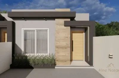 Casa em condomínio fechado com 3 quartos à venda na rua marte, 59, salgado filho, gravataí, 70 m2 por r$ 450.000