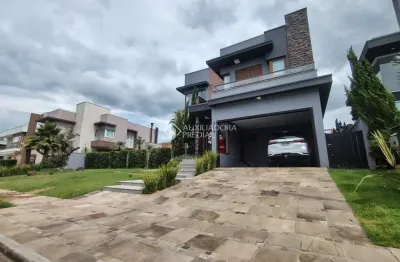 Casa em condomínio fechado com 3 quartos à venda na rua cristal, 208, são vicente, gravataí, 288 m2 por r$ 3.590.000