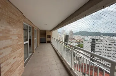 Apartamento com 4 quartos à venda na Avenida Marechal Deodoro, 50, Gonzaga, Santos