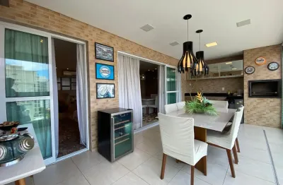 Apartamento de 3 dormitórios 178m² no Gonzaga com Varanda Gourte