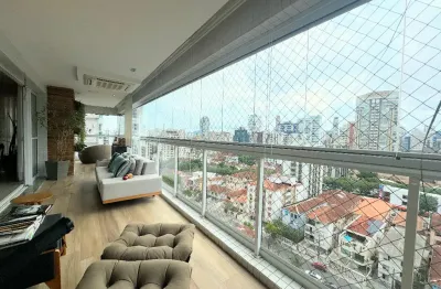 Apartamento de 3 dormitórios 171m² no embaré com varanda é lazer completo
