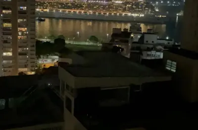 Apartamento de 1 dormitório 55m² mobiliado com vista mar no maralta