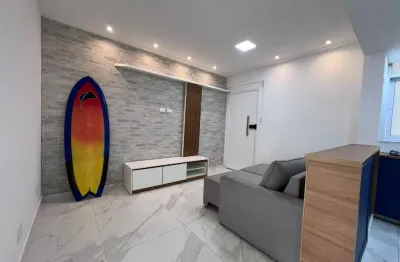 Apartamento de 2 dormitórios 65m² na quadra da praia na pompeia 425mil