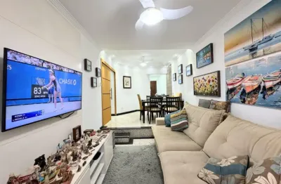 Apartamento de 3 dormitórios 96m² na quadra da  praia na aparecida