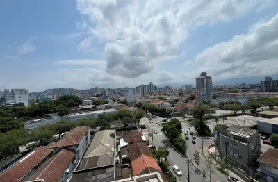 Apartamento de 2 dormitórios 65m² no embaré andar alto  410mil
