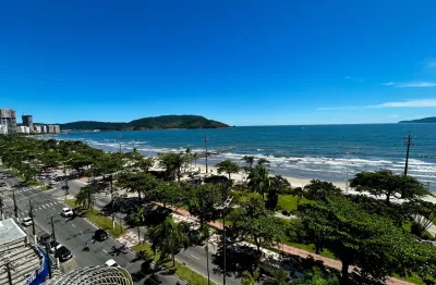 Apartamento de 1 dormitório 61m2 com vista mar no embaré 640mil