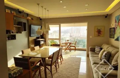 Apartamento de 3 dormitórios 109m² no gonzaga com lazer completo