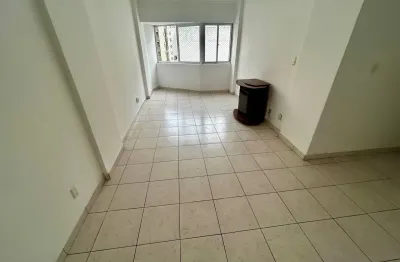Apartamento de 2 dormitório 90m² frente mar na aparecida 430mil