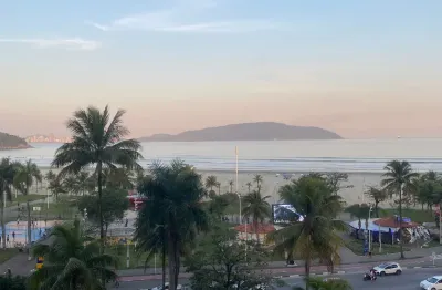 Apartamento á venda reformado com 2 quartos e vista mar – itararé, são vicente