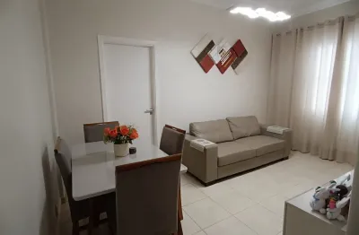 Apartamento de 1 dormitório 47m² na quadra da praia no boqueirão