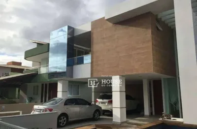 Casa com 5 dormitórios à venda, 400 m² por r$ 2.000.000,00 - zona de expansão (aruana) - aracaju/se