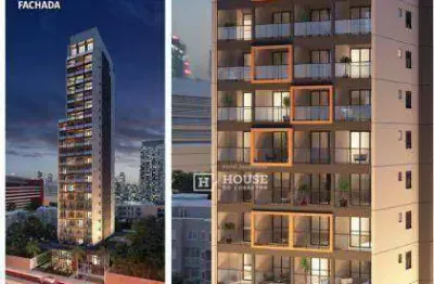 Studio com 1 dormitório à venda, 36 m² por r$ 480.000,00 - vila pompeia - são paulo/sp
