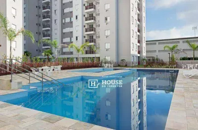 Apartamento com 2 dormitórios à venda, 49 m² por r$ 300.000,00 - castelo - santos/sp