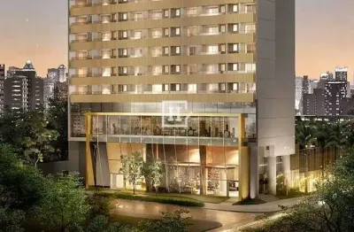 Flat com 1 quarto à venda em Moema, São Paulo 