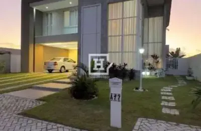 Casa de condomínio com 6 quartos, aphaville - barra dos coqueiros