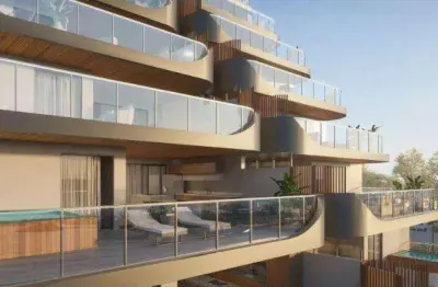 Apartamento garden frente para praia 4 suítes - jardim da penha - vitória/es