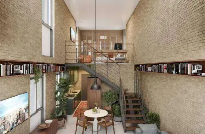 Apartamento duplex com 1 dormitório à venda, 45 m² por r$ 1.258.300,00 - praia do canto - vitória/es