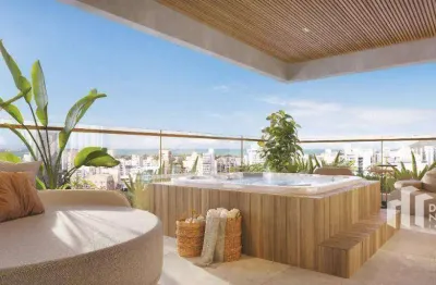240,80m², 4 suítes, apartamento garden na praia do canto