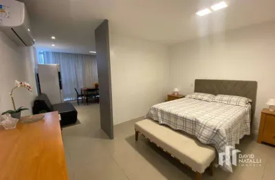 Studio mobiliado para alugar - barro vermelho - vitória/es