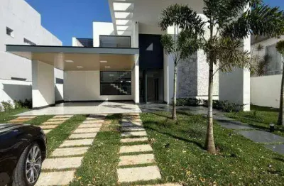 Casa duplex com 4 dormitórios à venda, 370 m² por r$ 3.500.000 - alphaville jacuhy - serra/es