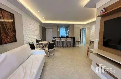 Apartamento com 3 dormitórios à venda, 106 m² por r$ 1.870.000,00 - praia do canto - vitória/es