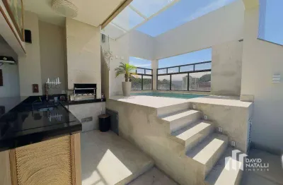 Cobertura com 3 dormitórios à venda, 233 m² por r$ 3.600.000,00 - praia do canto - vitória/es