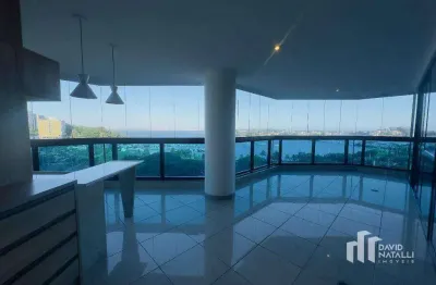 Apartamento com 4 dormitórios à venda, 206 m² por r$ 5.700.000,00 - praia do canto - vitória/es