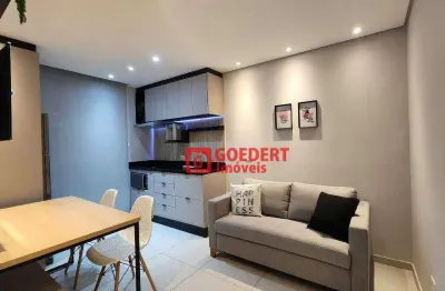 Apartamento studio condomínio first com 1 dormitório para alugar, 38 m² por r$ 3.666/mês - vila augusta - guarulhos/sp mobiliado com fino acabamento.