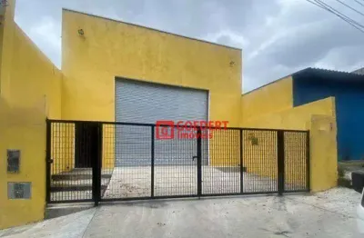 Galpão para alugar, 210 m² por r$ 8.500,00/mês - cidade jardim cumbica - guarulhos/sp