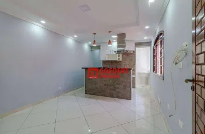 Casa com 2 dormitórios para alugar, 70 m² por r$ 2.535,00/mês - cidade jardim cumbica - guarulhos/sp