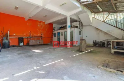 Salão para alugar, 169 m² por r$ 3.576,00/mês - jardim presidente dutra - guarulhos/sp