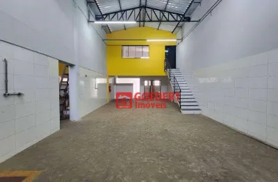 Salão para alugar, 125 m² por r$ 6.645,00/mês - cidade serodio - guarulhos/sp