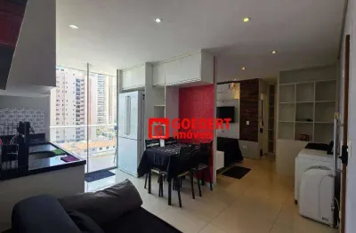 Apartamento studio condomínio first com 1 dormitório, 38 m² - venda por r$ 372.000 ou aluguel por r$ 3.206/mês - vila augusta - guarulhos/sp