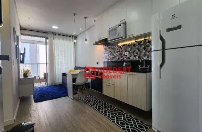 Apartamento condomínio helbor patteo bosque maia com 1 dormitório, 39 m² - venda por r$ 770.000.