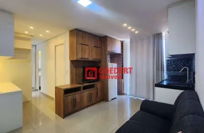 Apartamento studio condomínio first com 1 dormitório à venda, 38 m² por r$ 426.000 - vila augusta - guarulhos/sp