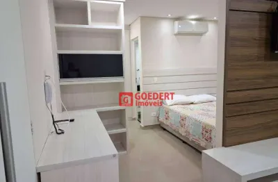 Apartamento studio condomínio first com 1 dormitório para alugar, 38 m² por r$ 3.105/mês - vila augusta - guarulhos/sp mobiliado