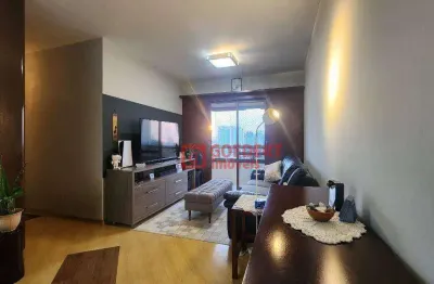 Apartamento condomínio ícaro com 3 dormitórios à venda, 86 m² por r$ 693.000 - vila pedro moreira - guarulhos/sp