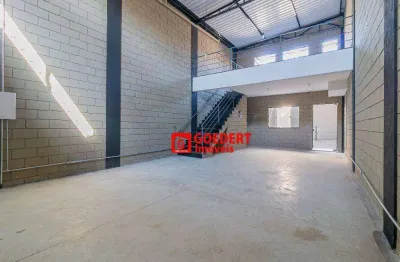 Galpão novo para alugar, 103 m² por r$ 5.845/mês - vila barros - guarulhos/sp