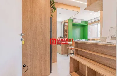 Apartamento studio mobiliado ed. rem-id alta romana - venda por r$ 395.000 ou aluguel por r$ 4.260/mês - vila romana - são paulo/sp