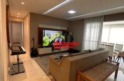 Apartamento reformado condominio supera com 4 dormitórios, 128 m² - venda por r$ 1.590.000 ou aluguel por r$ 8.330/mês - vila augusta - guarulhos/sp