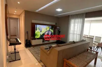 Apartamento reformado condominio supera com 4 dormitórios, 128 m² - venda por r$ 1.590.000 ou aluguel por r$ 8.330/mês - vila augusta - guarulhos/sp