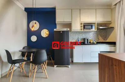 Apartamento studio condomínio first com 1 dormitório para alugar, 38 m² por r$ 370.710/mês - vila augusta - guarulhos/sp