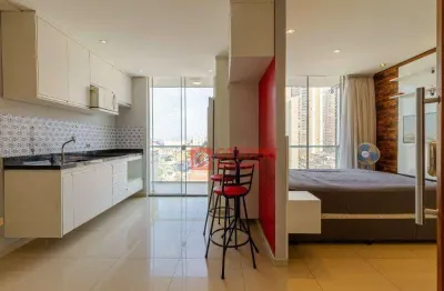 Apartamento studio condomínio first com 1 dormitório, 38 m² - venda por r$ 372.000 ou aluguel por r$ 3.206/mês - vila augusta - guarulhos/sp