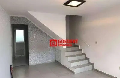 Sobrado condominio moradas do bosque com 2 dormitórios sendo 2 suítes à venda, 70 m² por r$ 410.000 - jardim flor do campo - guarulhos/sp