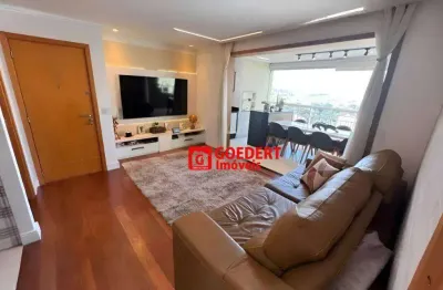 Apartamento condomínio via jardins do bosque com 2 dormitórios sendo 2 suítes à venda, 94 m² por r$ 1.385.000 - centro - guarulhos/sp