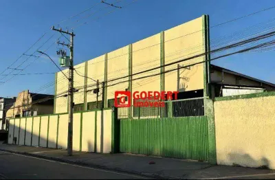 Galpão para alugar, 1905 m² por r$ 45.000,00/mês - cidade industrial satélite de são paulo - guarulhos/sp
