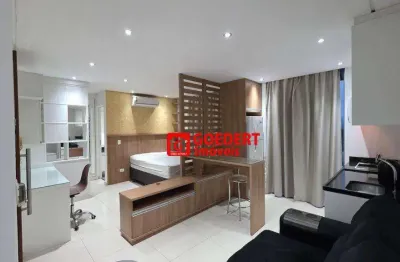 Apartamento studio first com 1 dormitório para alugar, 38 m² por r$ 2.915/mês - vila augusta - guarulhos/sp