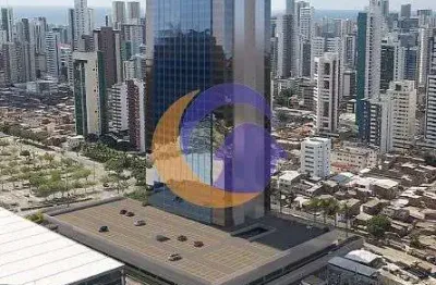 Sala comercial à venda na rua bruno veloso, 2152, boa viagem, recife, 64 m2 por r$ 960.000