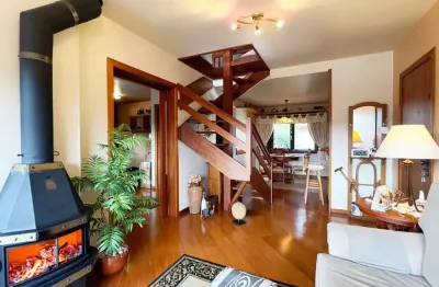 Cobertura com 2 quartos à venda na aquilino libardi, 54, centro, gramado, 115 m2 por r$ 1.560.000